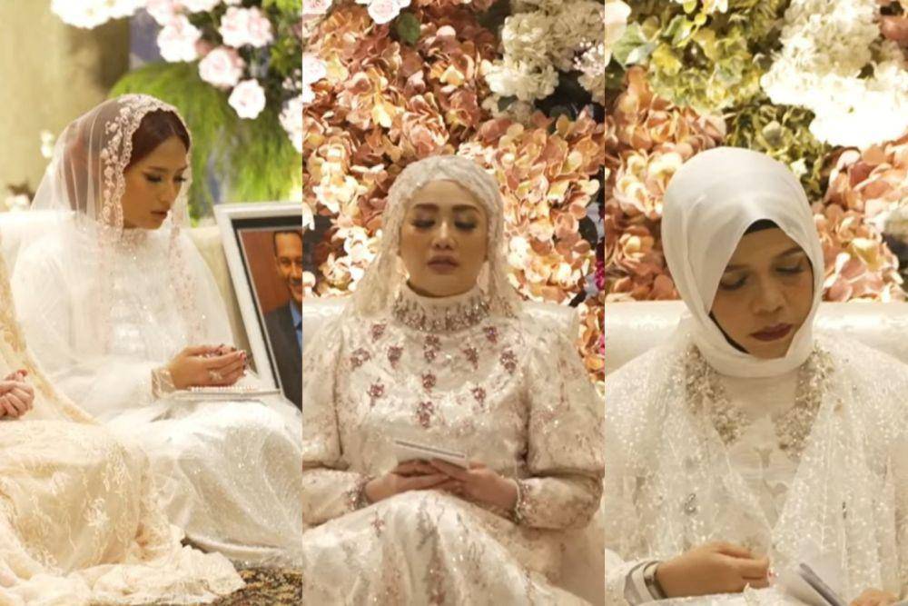 Busana keluarga pengajian Aaliyah Massaid (youtube.com/thariq halilintar)