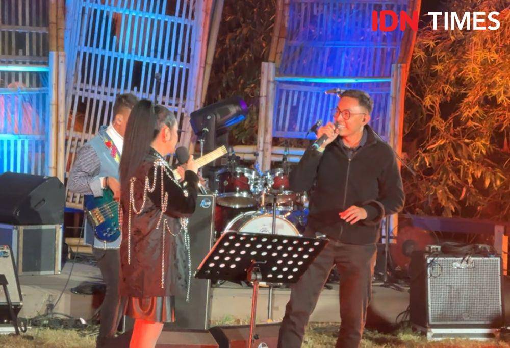 momen seru Jazz Gunung Bromo 2024 pada Sabtu (20/7/2024) (IDN Times/Elizabeth Chiquita)