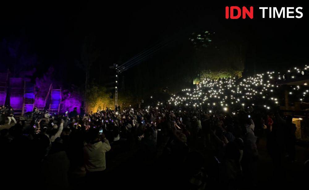 momen seru Jazz Gunung Bromo 2024 pada Sabtu (20/7/2024) (IDN Times/Elizabeth Chiquita)