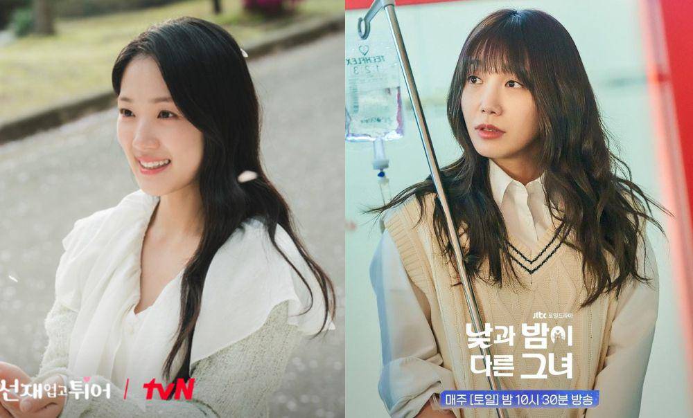 Kim Hye Yoon di drama Lovely Runner (Dok. tvN/Lovely Runner) | Jung Eun Ji di drama Miss Night and Day (instagram.com/jtbcdrama)