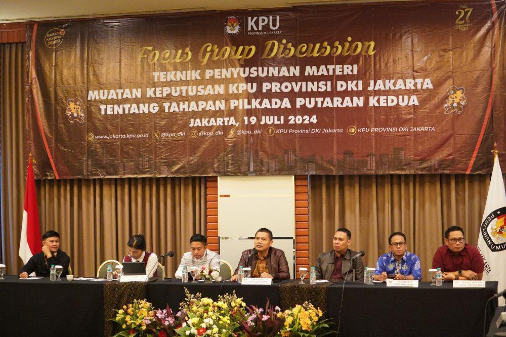 Minta Masukan Parpol, KPUD Jakarta Bahas Pilkada Putaran Kedua