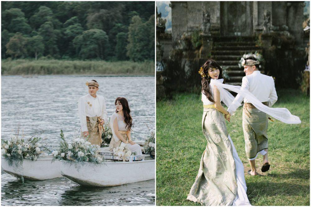 10 Photoshoot Sunny Dahye dan Suami di Bali, bak Bangsawan!