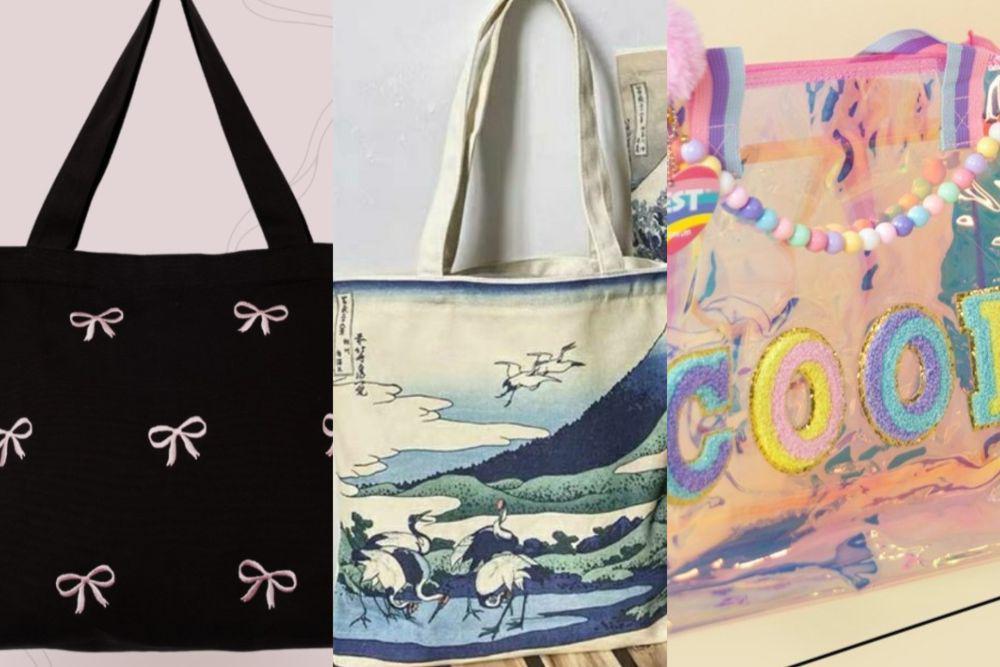 7 Rekomendasi Tote Bag Perempuan untuk Ngampus, Ada yang Hologram!