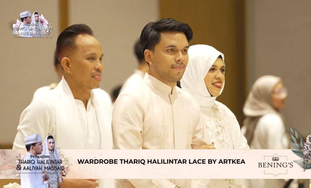Busana keluarga pengajian Aaliyah Massaid (youtube.com/thariq halilintar)