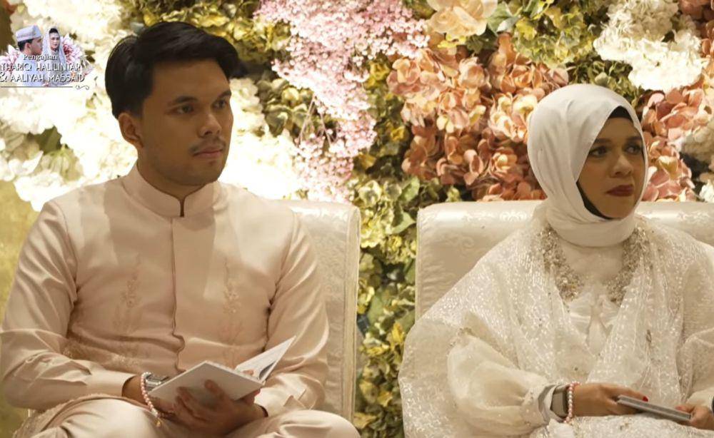 Busana keluarga pengajian Aaliyah Massaid (youtube.com/thariq halilintar)