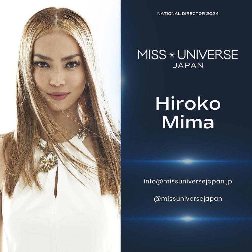 Potret National Director Miss Universe Jepang 2024 (instagram.com/missuniverse)
