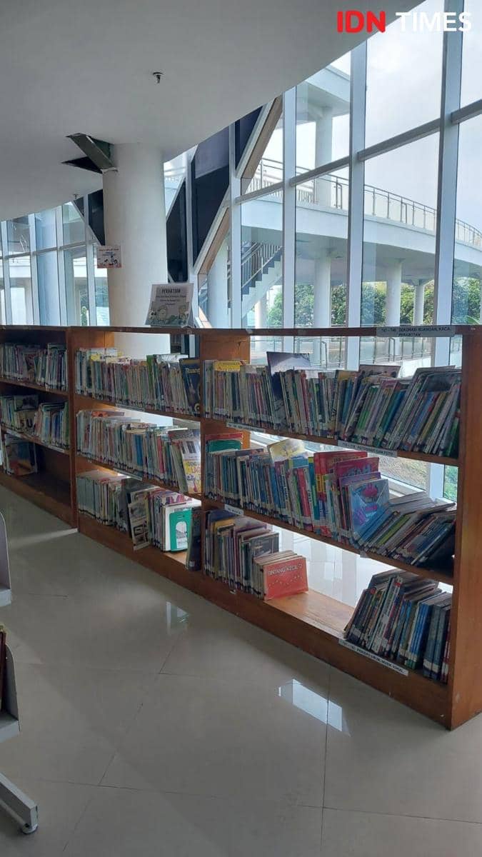 Potret perpustakaan daerah Lampung (IDN Times/silviana)