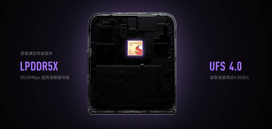 ilustrasi Xiaomi Mix Flip dengan prosesor Qualcomm Snapdragon 8 Gen 3, RAm LPDDR5X, dan memori internal UFS 4.0 (mi.com)