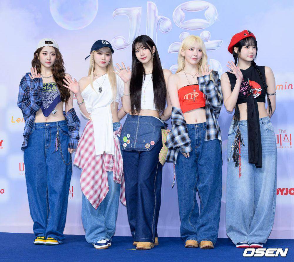 LE SSERAFIM di SBS Gayo Daejeon Summer 2024 (dok. OSEN)