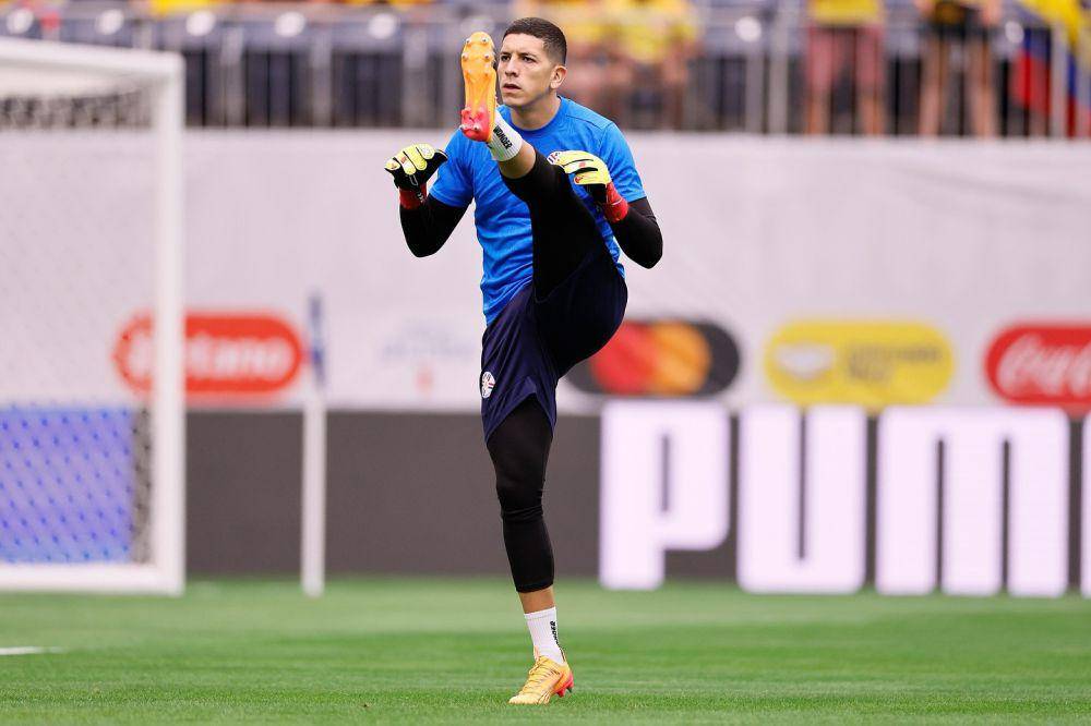 Rodrigo Morinigo ketika berlatih bersama Timnas Paraguay. (instagram.com/albirroja)