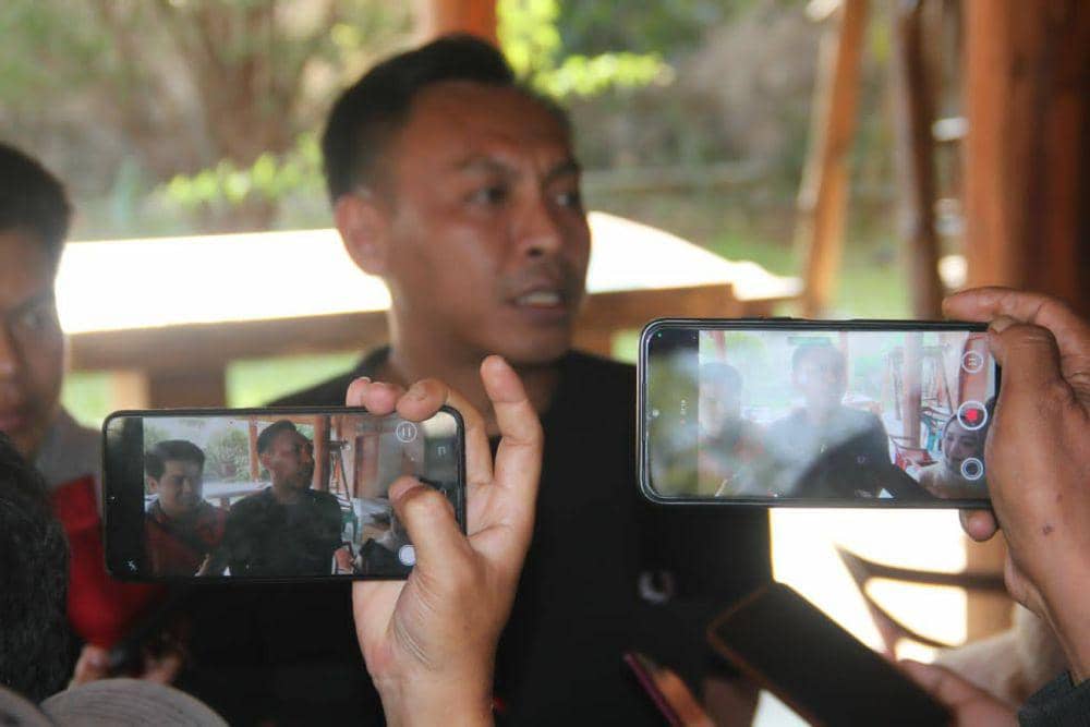 Wasekjen DPP Partai Gerindra Tb Ardi Januar. (Bangkit Rizki/IDN Times)