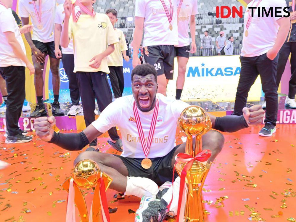 Puasnya Keita Usai Bhayangkara Presisi Juara Proliga 2024