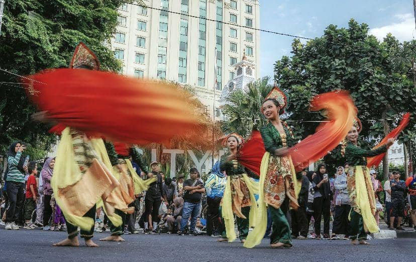 Acara Parade Kebaya Nusantara di Medan (Dok. Diskominfo Medan)