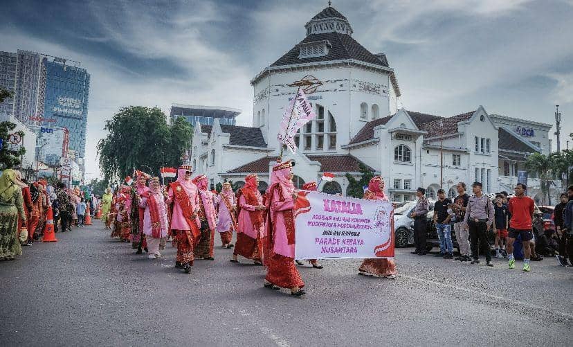 Acara Parade Kebaya Nusantara di Medan (Dok. Diskominfo Medan)