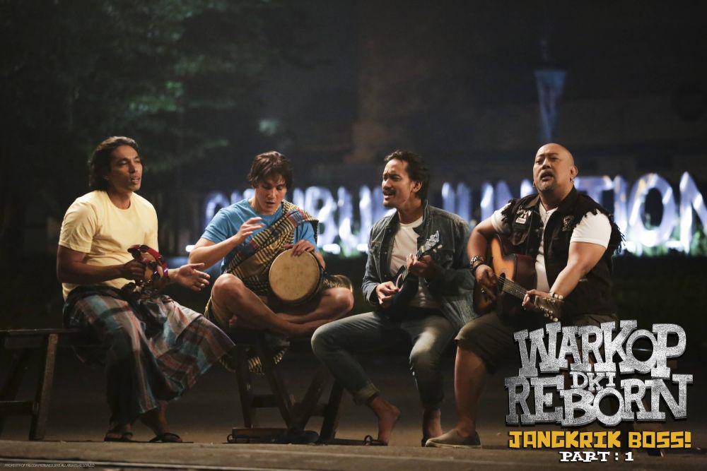 Vino G. Bastian dalam film Warkop DKI Reborn: Jangkrik Boss! Part 1 (dok. Falcon Pictures/Warkop DKI Reborn: Jangkrik Boss! Part 1)
