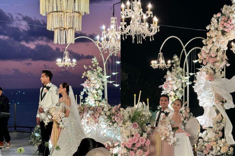 Dekorasi Resepsi Nikah Salshabilla Adriani-Ibrahim di Bali, Aesthetic!