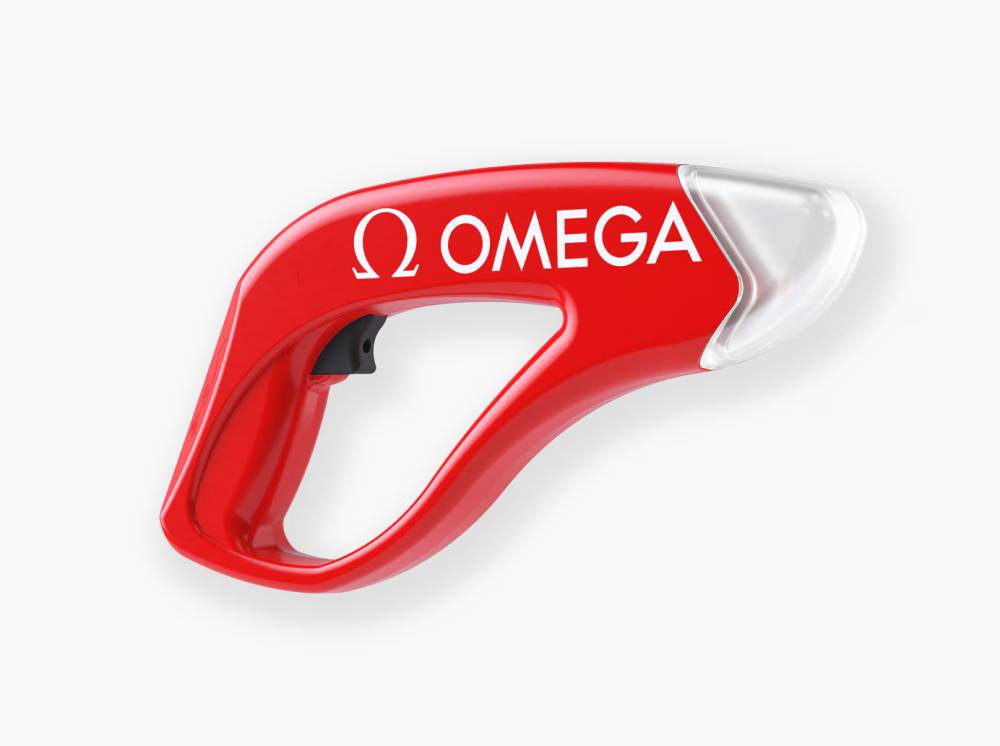 Electronic Starting Pistols untuk cabang atletik, renang, dan berkuda (omegawatches.com)