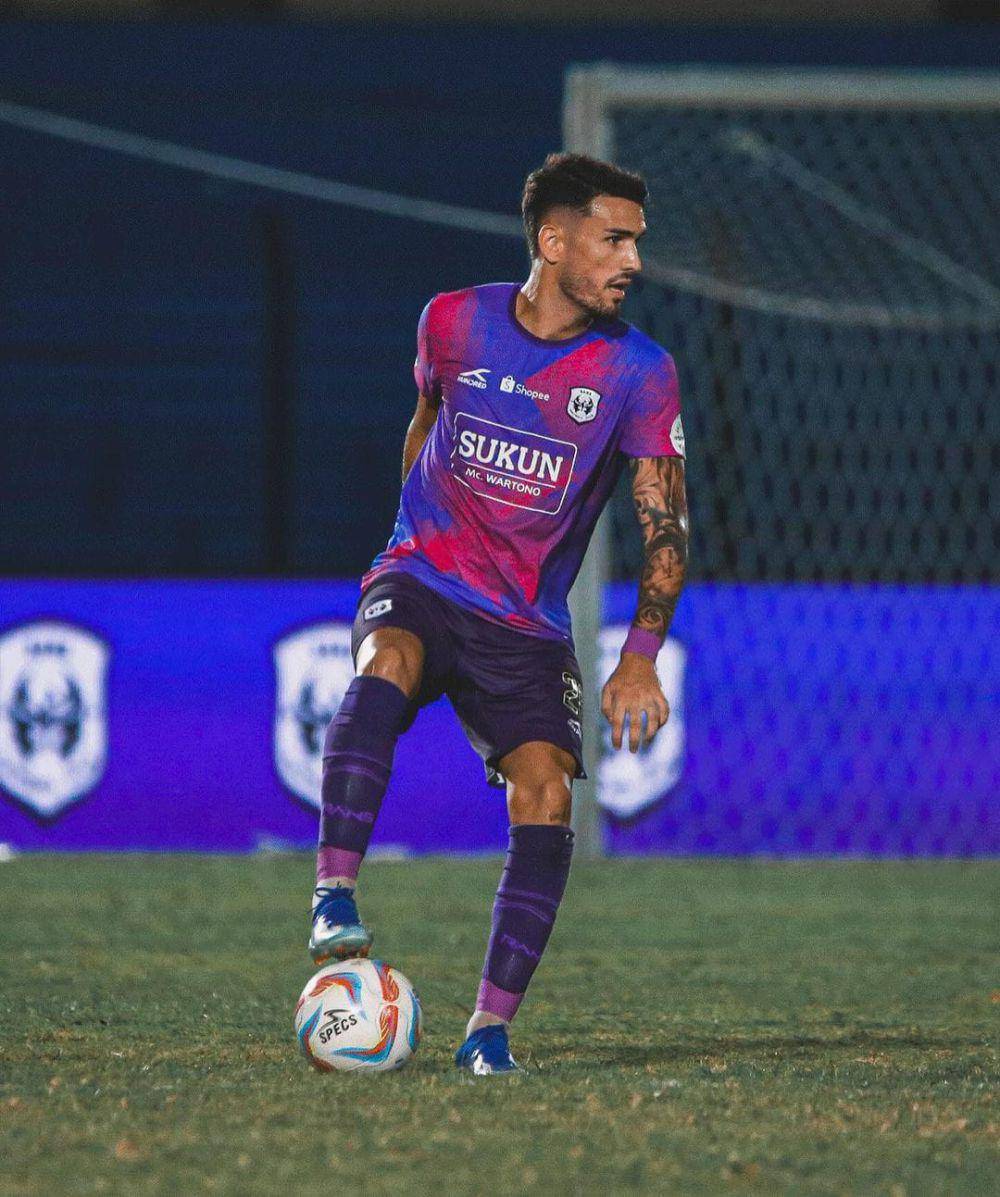 Bek asal Portugal Fransisco Carneiro saat berseragam RANS Nusantara FC. IDN Times/ istimewa