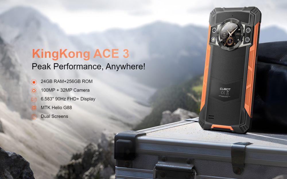 Spesifikasi Lengkap Cubot KingKong ACE 3, Punya Total RAM 24GB