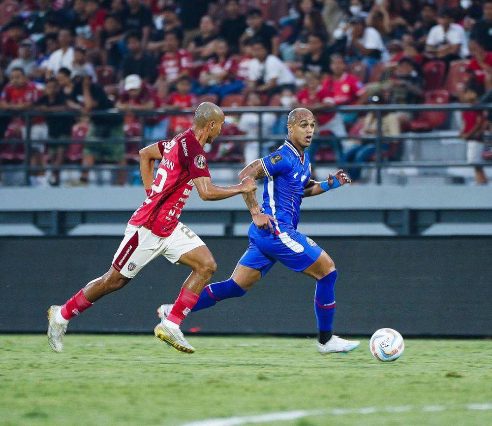 Arema FC saat menghadapi Bali United di Piala Presiden. (Dok. Media Officer Arema FC)