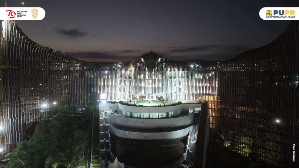 Pembangunan Kantor Presiden di IKN Sudah Rampung, Begini Wujudnya