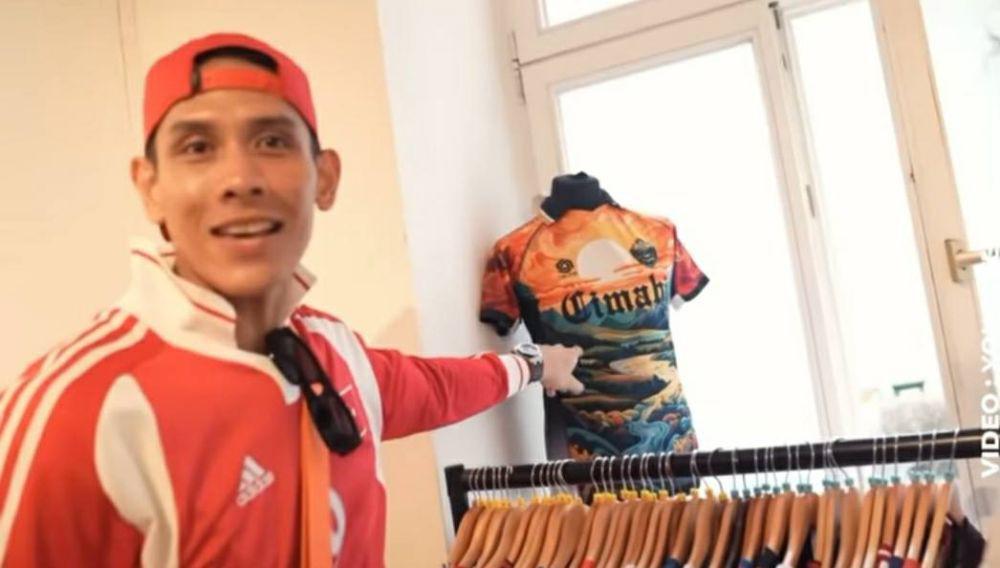 Ganindrq Bimo Kaget Jersey PSKC Cimahi Mejeng di Jerman