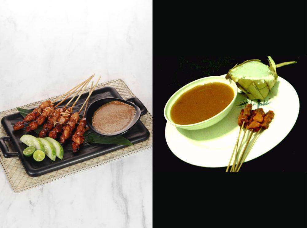 ilustrasi sate dan satti (vecteezy.com/storaspace | en.wikipedia.org/Anak_1)