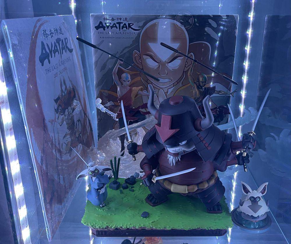 potret koleksi figur aksi Avatar: The Last Airbender (reddit.com/user/Kyoshi_Warriorss)