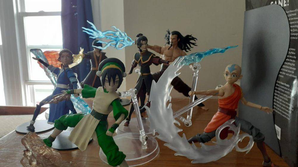 potret koleksi figur aksi Avatar: The Last Airbender (reddit.com/user/Dubspergensoep)