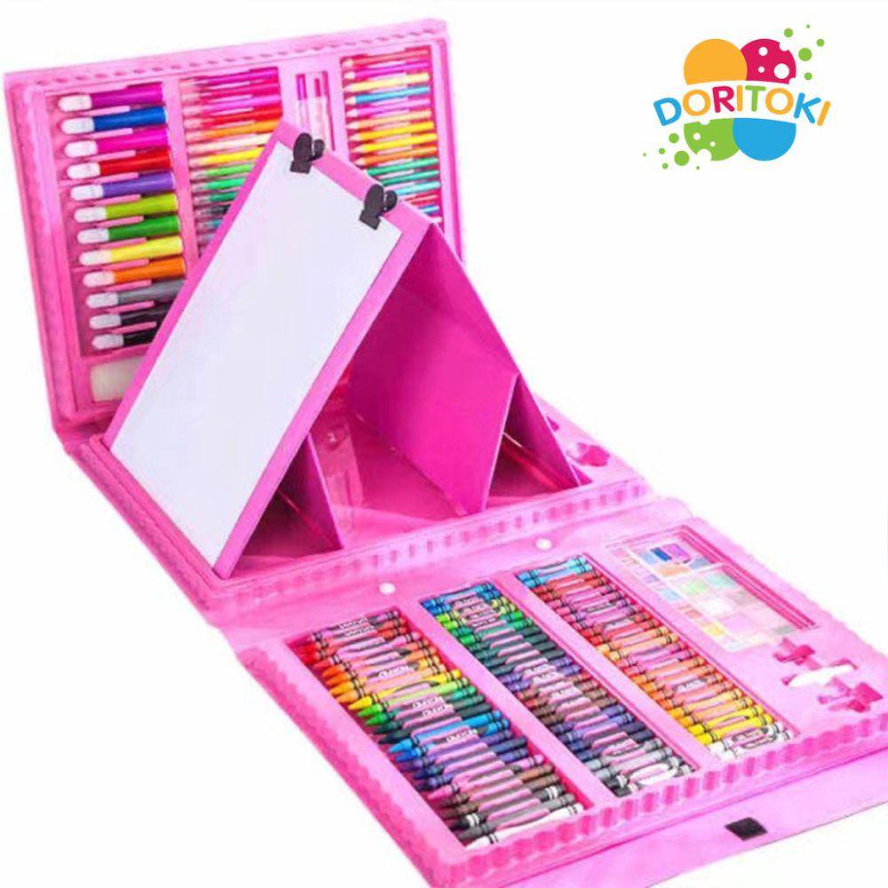 ilustrasi peralatan menggambar anak (shopee.co.id/Doritoki Official Shop)