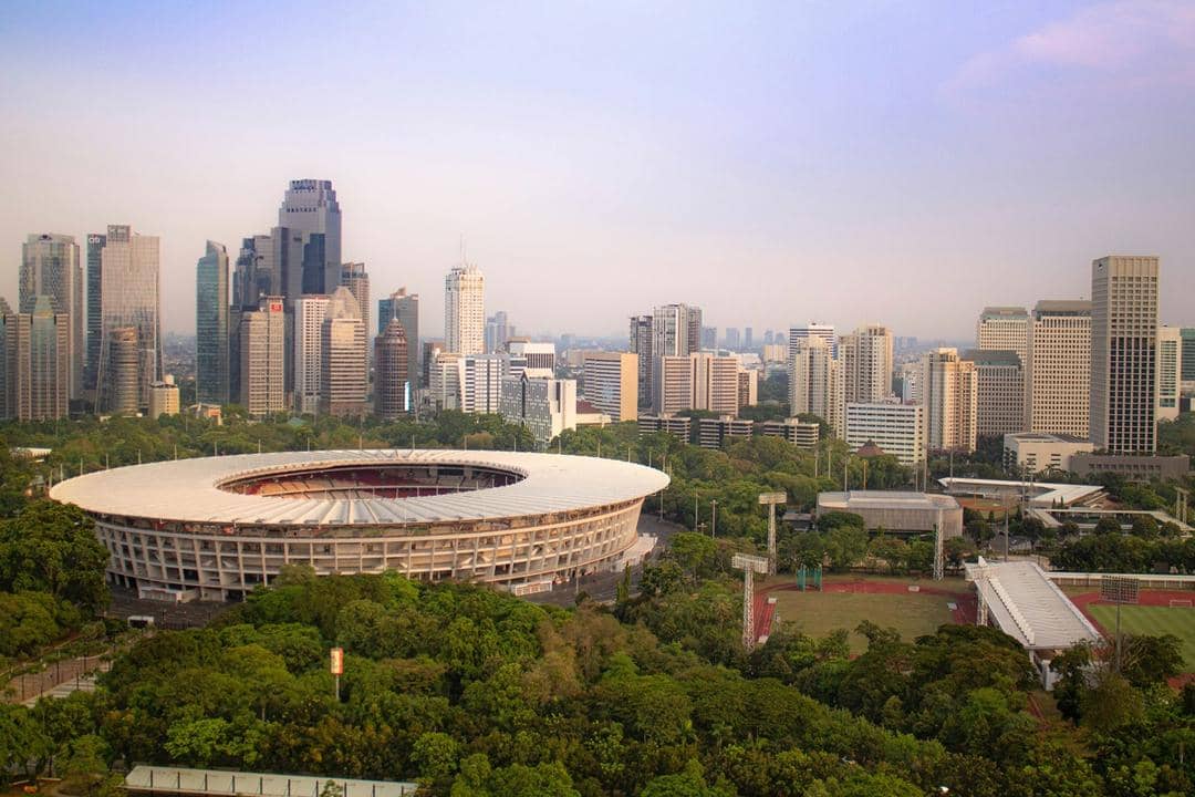 Kawasan Gelora Bung Karno.
