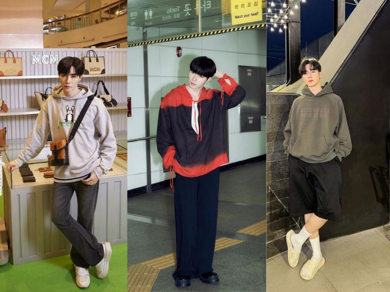7 Ide Mix and Match Hoodie ala Zee Pruk, Stylish Maksimal!