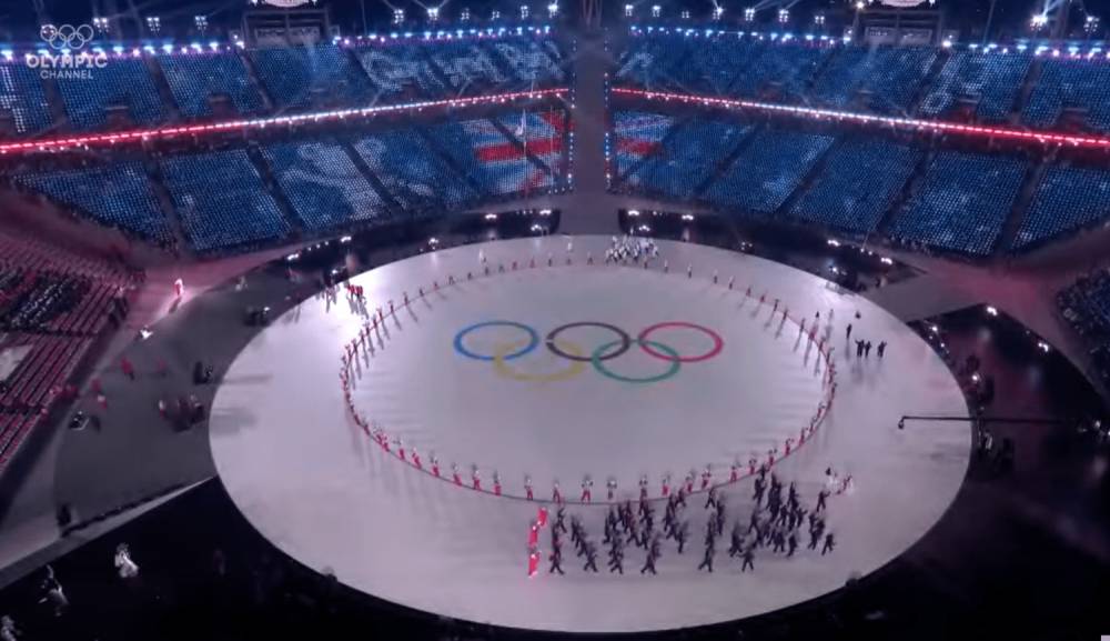Upacara Pembukaan Olimpiade Musim Dingin Pyeongchang 2018 di Korea Selatan (youtube.com/Olympics)