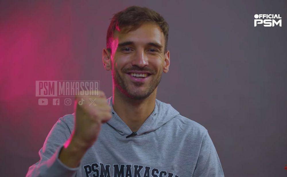 Nermin Haljeta, pemain baru PSM Makassar 2024 asal Slovenia (youtube.com/PSM Makassar)