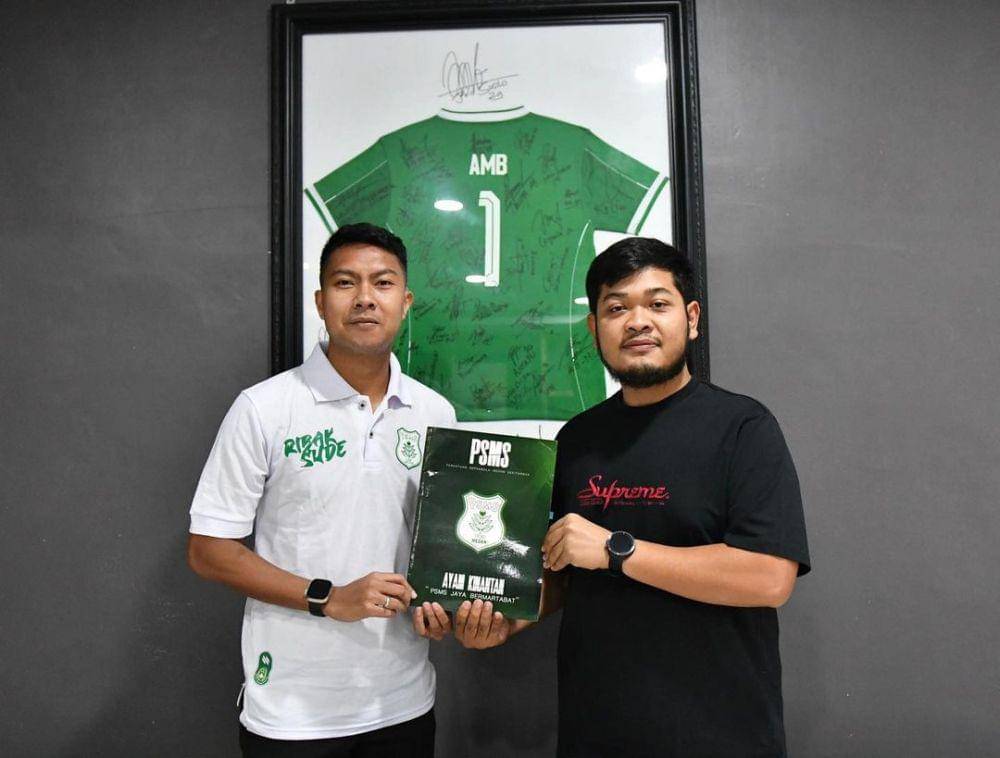 Gustur Cahyo resmi memerkuat PSMS Medan (dok media PSMS)