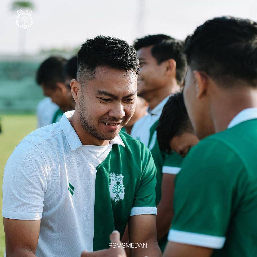 Gustur Cahyo Putro, bek kanan andalan PSMS Medan (instagram/official_psmsmedan)