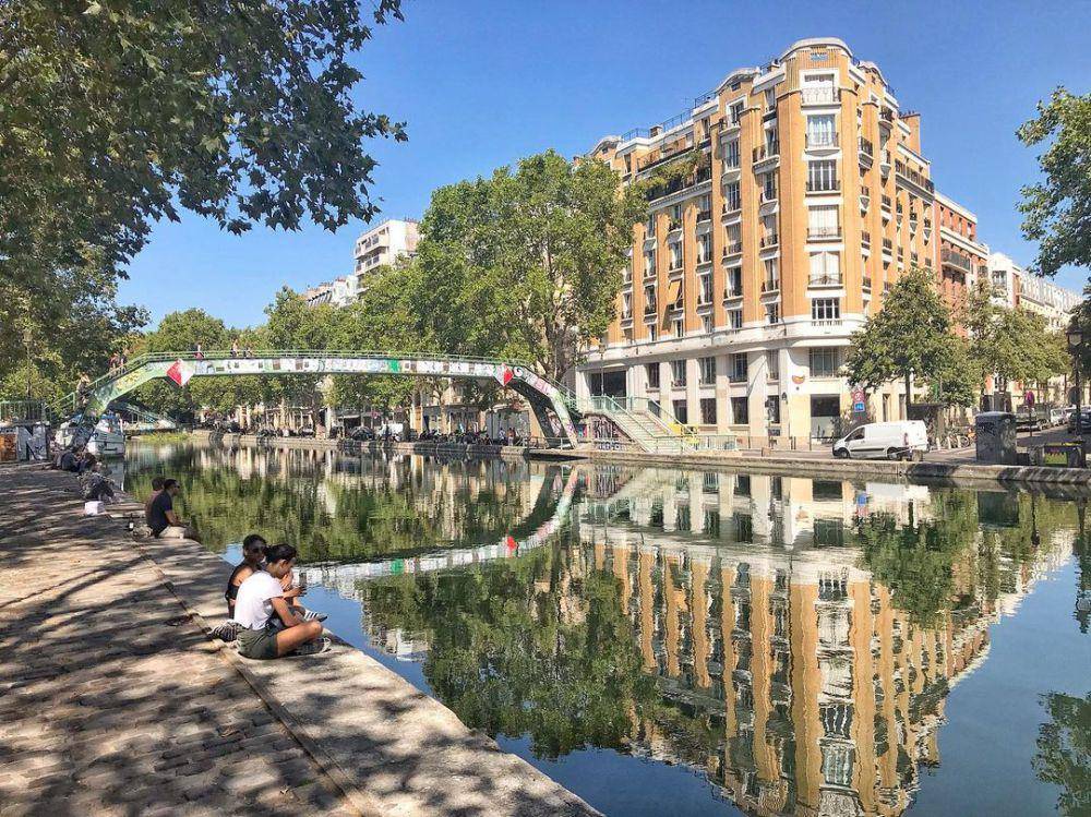 Canal St. Martin, Paris-Prancis (instagram.com/fabrice31)