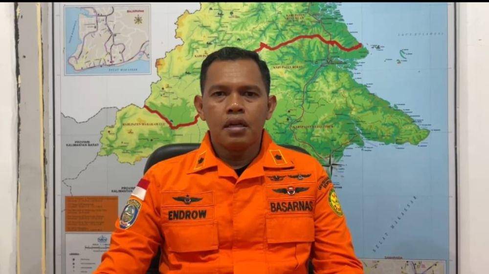 Kasi Operasi dan Siaga Basarnas Balikpapan Endrow Sasmita. Foto Hilmansyah