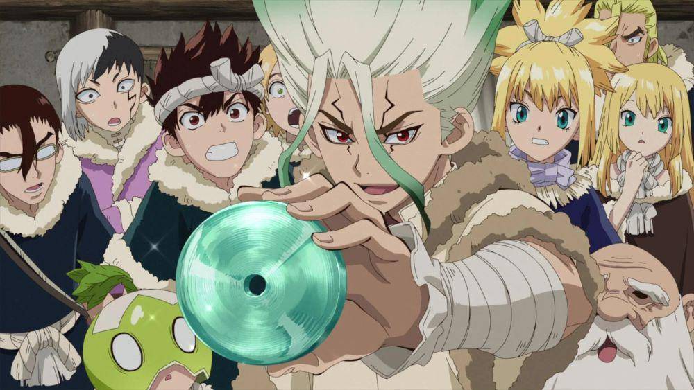 Dr. Stone. (dok. TMS Entertainment / Dr. Stone)
