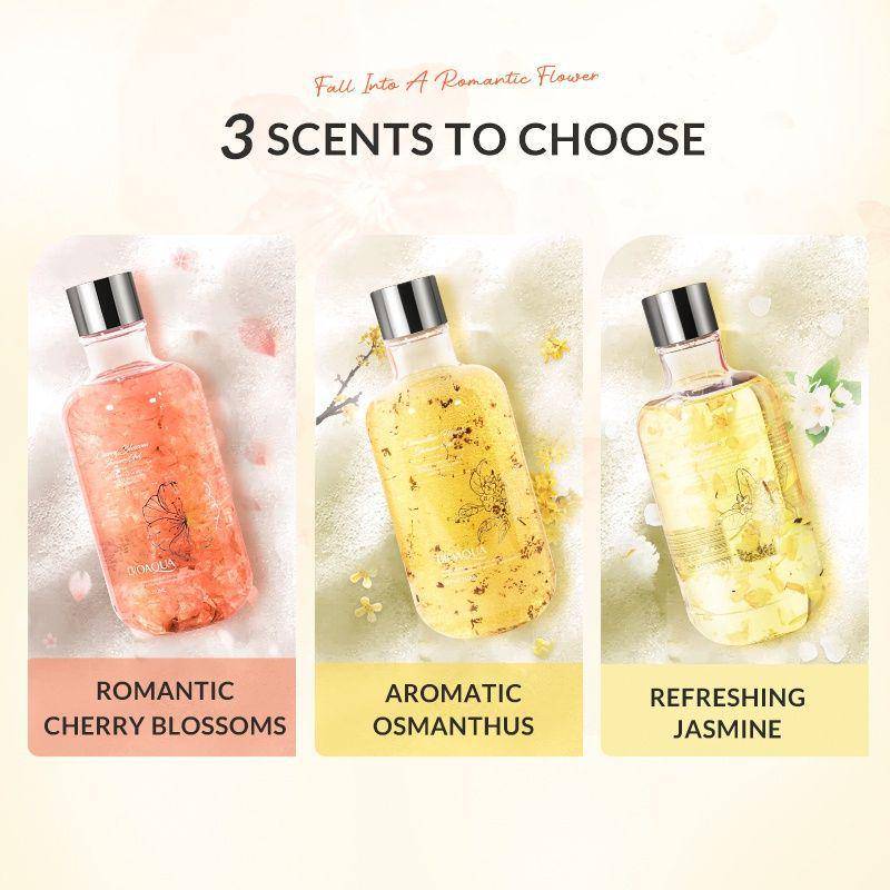 Bioaqua Shower Gel Abstract Fresh Petals (shopee.co.id/NOPSTORE.ID)