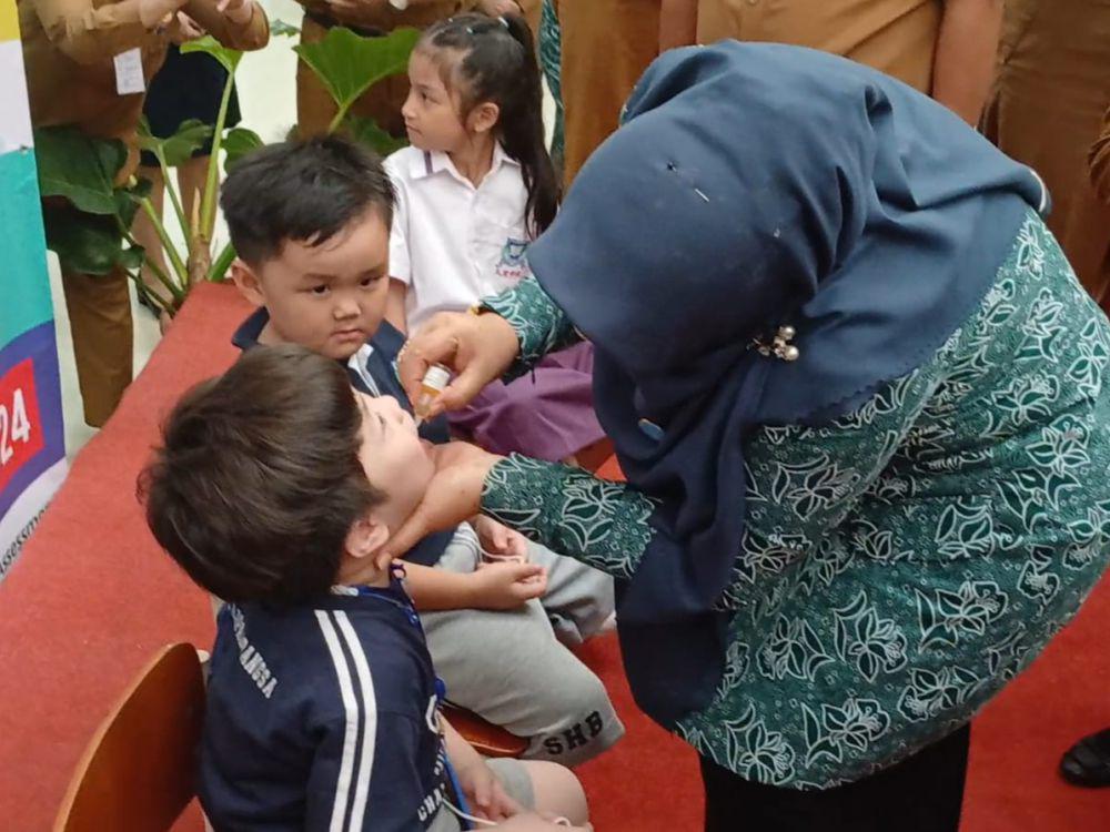 PIN Polio di Kota Makassar Menyasar 184 Ribu Anak