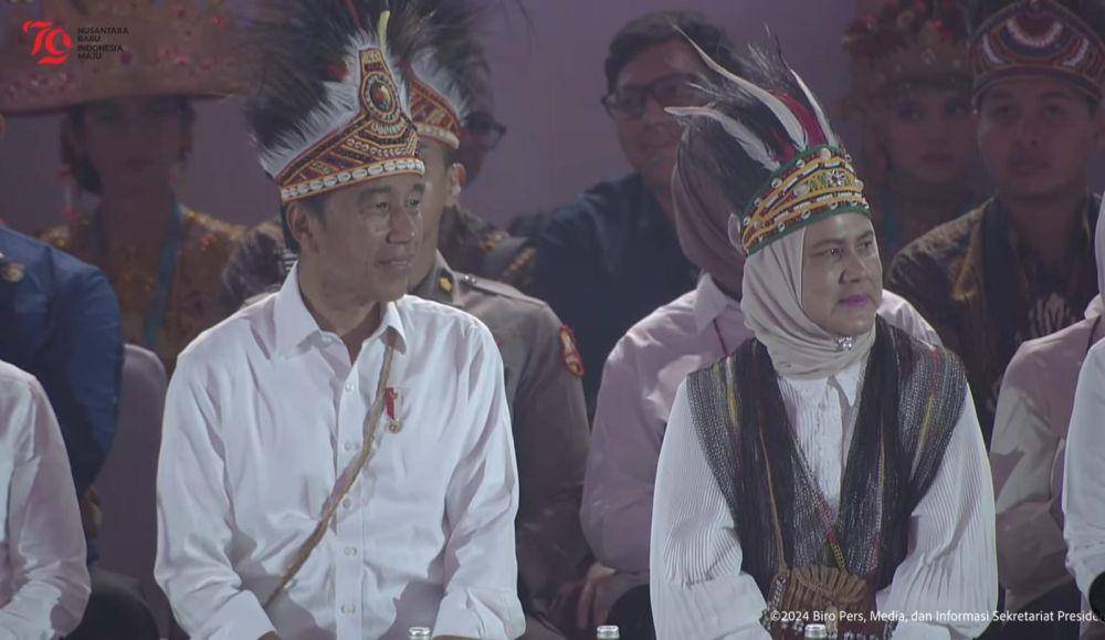 Presiden Jokowi hadir di Puncak Peringatan Hari Anak Nasional 2024 (youtube.com/Sekretariat Presiden)