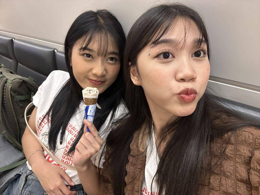 potret Lulu JKT48 di Jepang sebelum final AKB48 Singing Competition (x.com/a_lulujkt48)