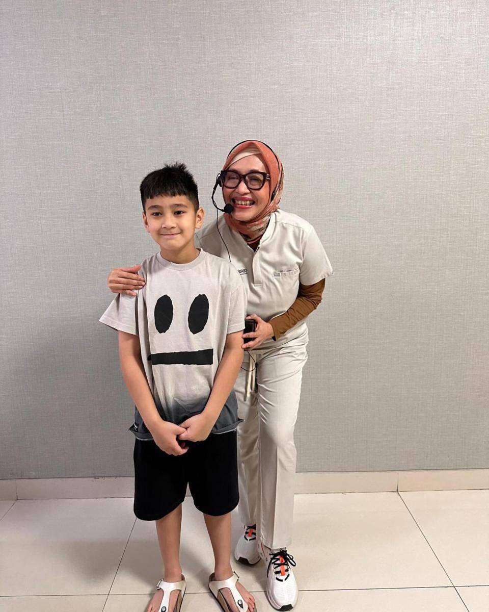 Rafathar sakit amandel (Instagram.com/raffinagita1717)