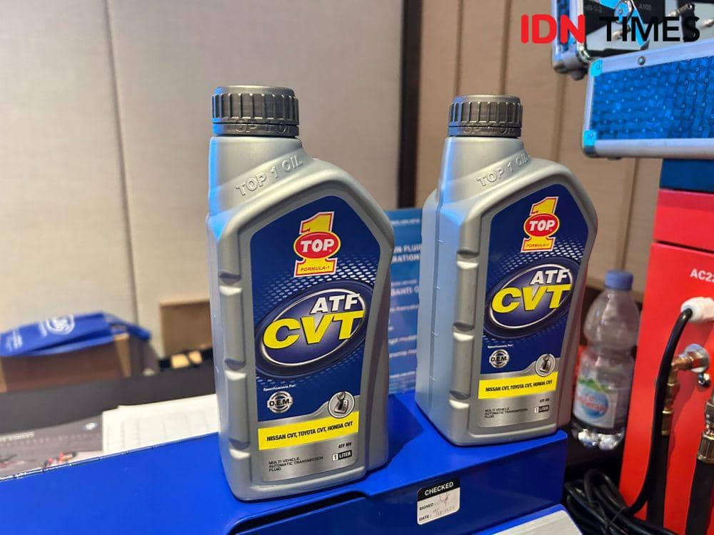 Oli matic Top 1 (IDN Times/Fadhliansyah)