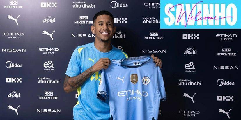 Savinho. (mancity.com).