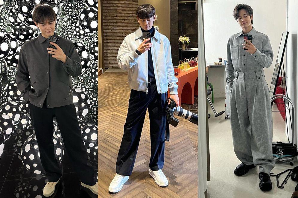 8 Ide Outfit Mirror Selfie ala Minho SHINee, Trendi Maksimal!
