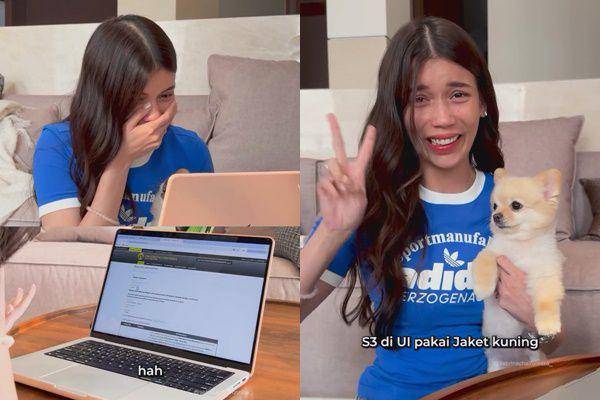 potret Sabrina Chairunnisa keterima S3 di UI (instagram.com/sabrinachairunnisa_)