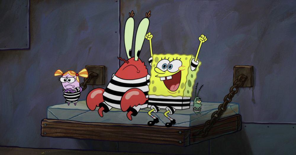 5 Momen SpongeBob SquarePants Dipenjara dalam Serialnya
