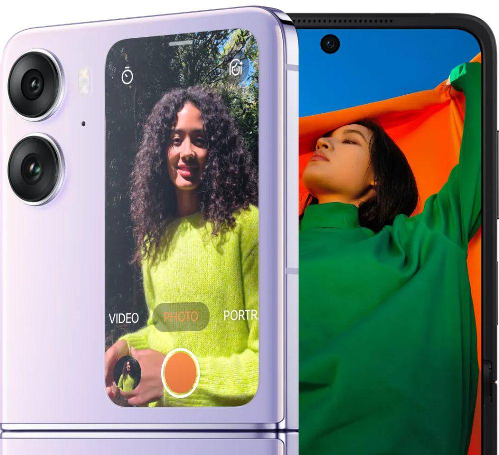 Potret komponen kamera pada Oppo Find N2 Flip (oppo.com)